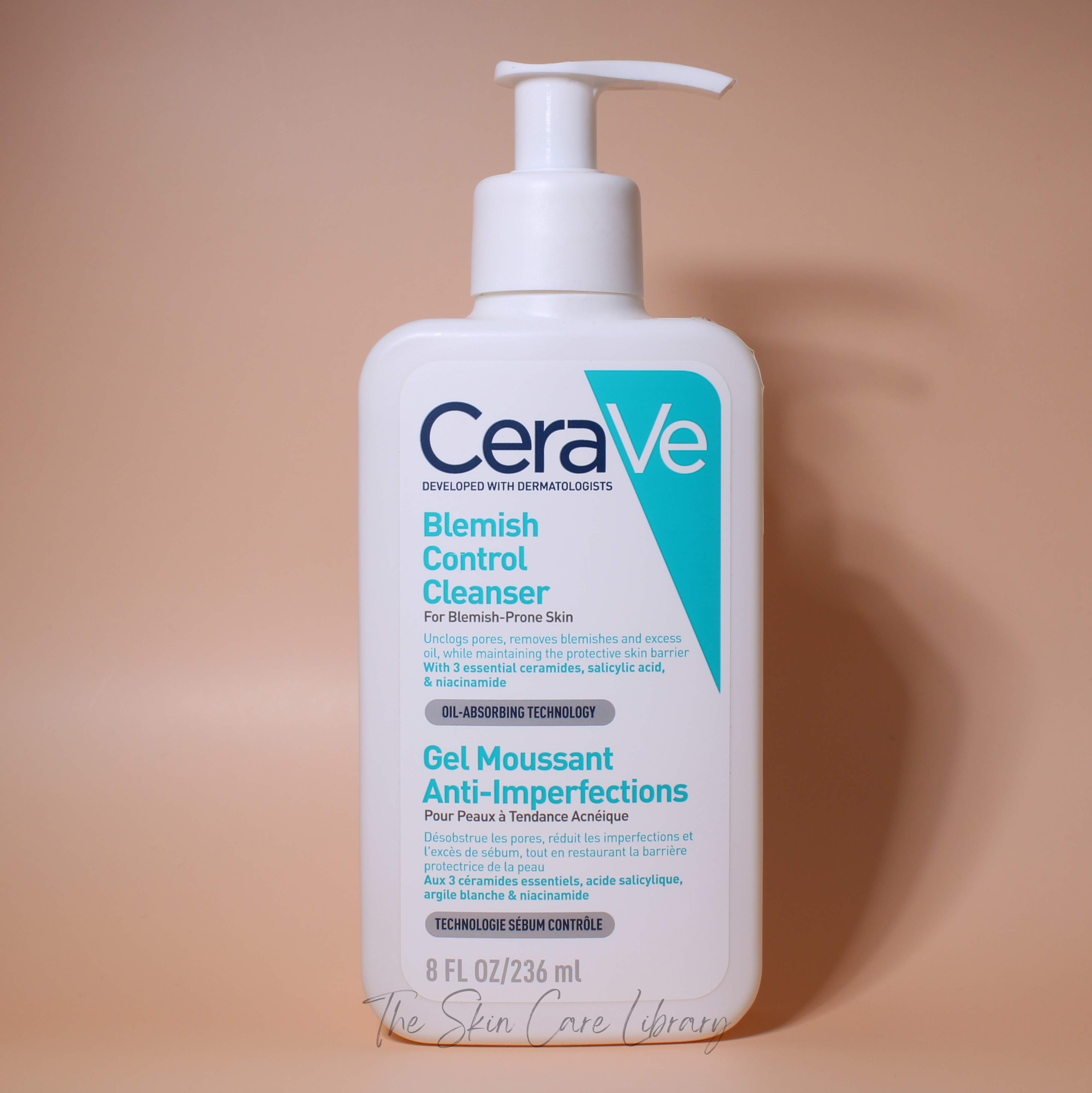 Cerave blemish control face cleanser for blemish-prone skin 236ml 8fl.oz