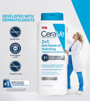 CeraVe 2-in-1 Anti-Dandruff Hydrating Shampoo and Conditioner 355ml