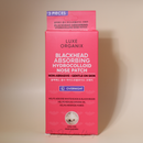 Luxe Organix Blackhead Absorbing Hydrocolloid Nose Patch 3 patches