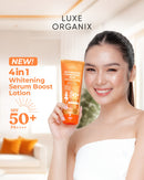 Luxe Organix Niacinamide + Tranexamic Acid Youthful Glow Whitening Serum Lotion SPF50 200ml