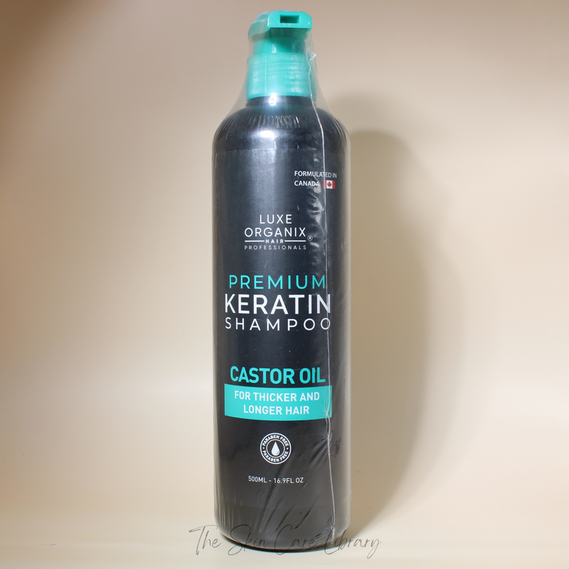 Luxe Organix Premium Keratin Shampoo with Castor Oil 500ml
