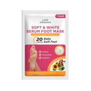 Luxe Organix Soft & White Serum Foot Mask 1 Pair