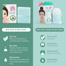 Seoul White Korea Bye Bye Acne Bright & Clear Pimple-Fighting Whip Soap 120g