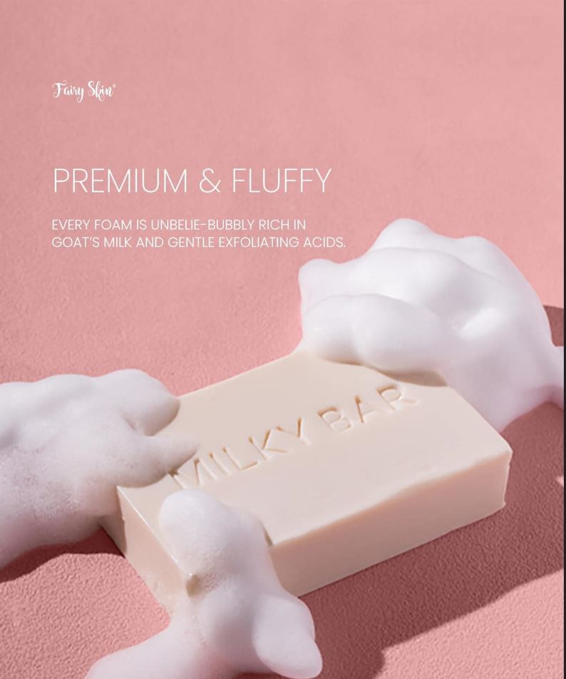 Fairy Skin Milky Bar Soap 100g
