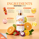 888 Total White Whitening Lotion SPF123.99 250ml