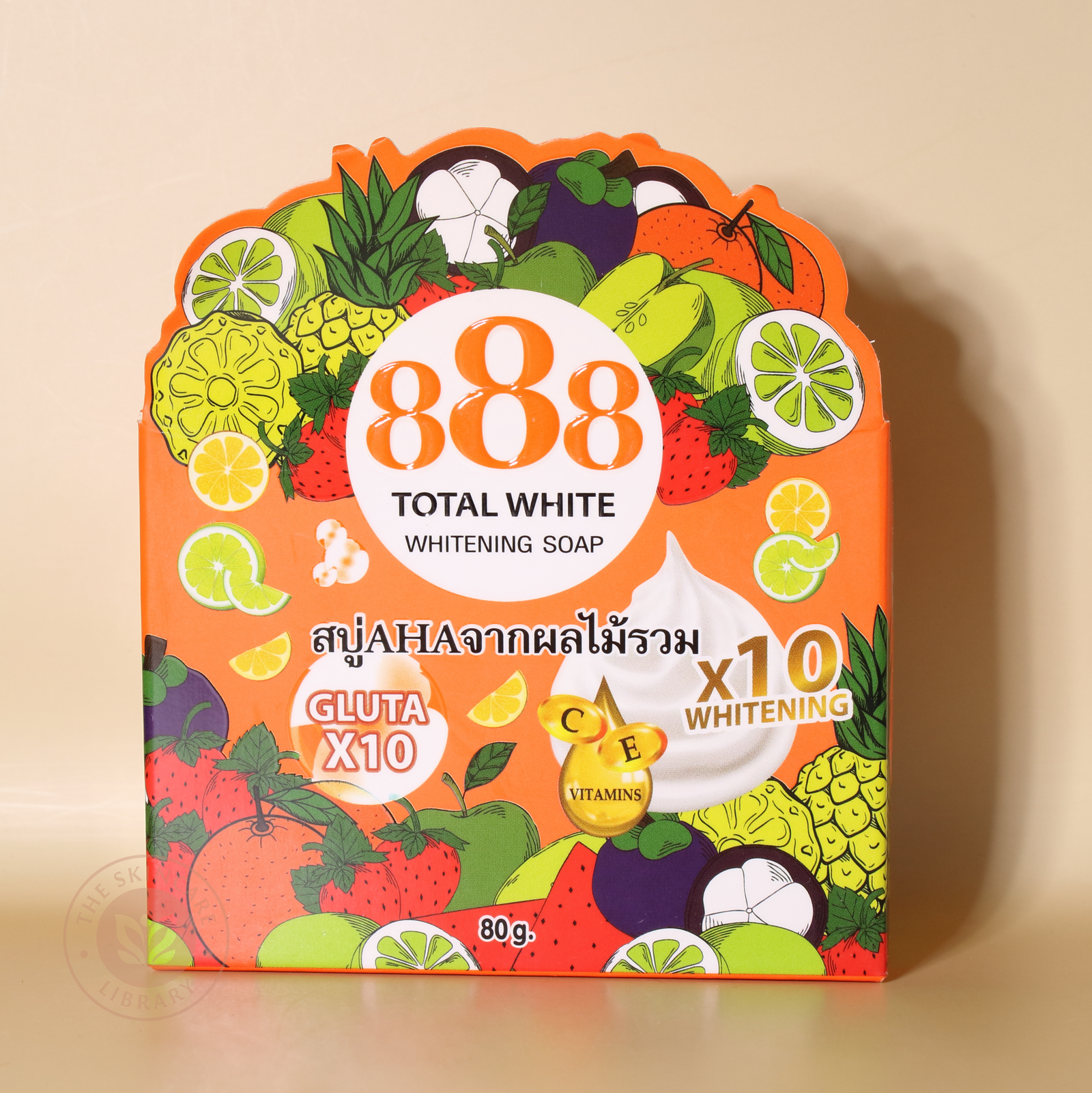 888 Total White Whitening Soap 80g | Soap