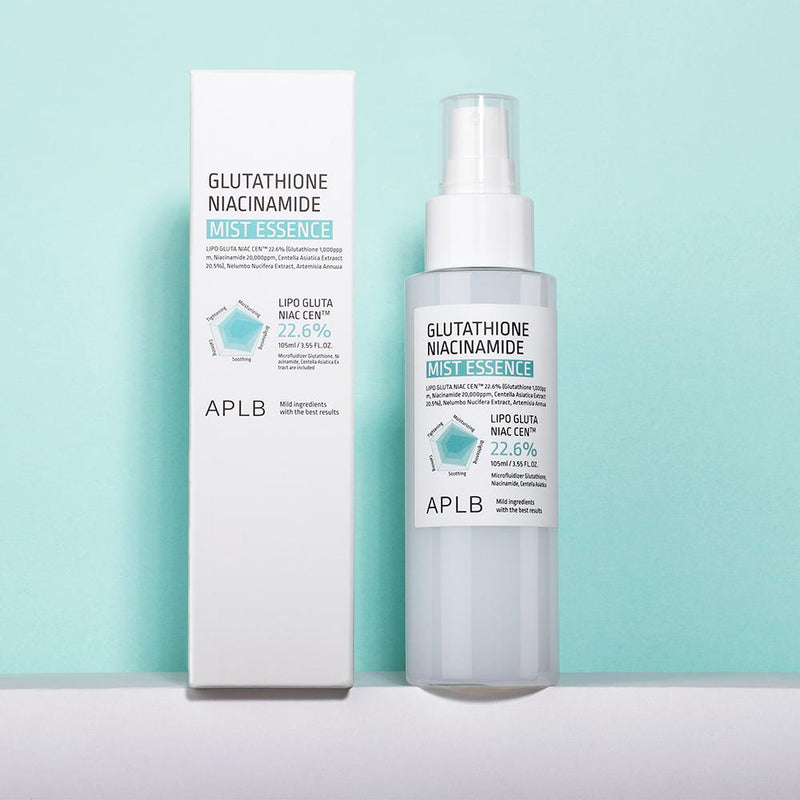 APLB Glutathione Niacinamide Mist Essence 105ml APLB Glutathione Niacinamide Mist Essence 105ml
