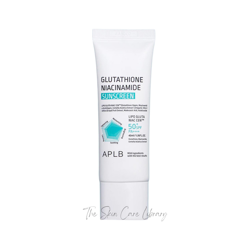 APLB Glutathione Niacinamide Sunscreen SPF50 40ml