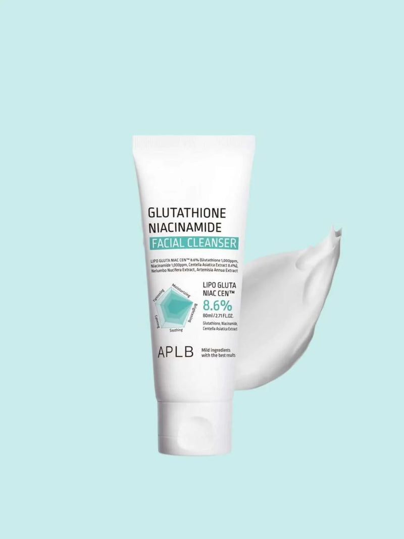 APLB Glutathione Niacinamide Facial Cleanser 80ml APLB Glutathione Niacinamide Facial Cleanser 80ml