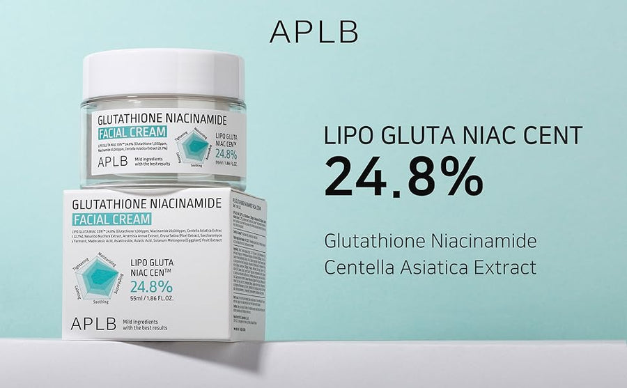 glutathione niacinamide facial cream APLB - Glutathione Niacinamide Facial Cream main image 1