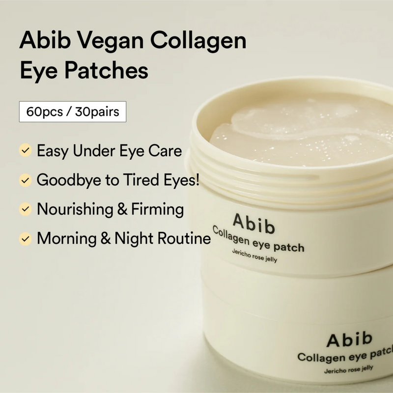 Abib Collagen Eye Patch Jericho Rose Jelly 60pcs (30 Pairs)