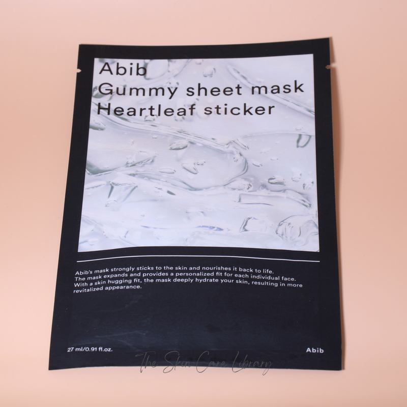 Abib Gummy Sheet Mask 27ml x 1pc