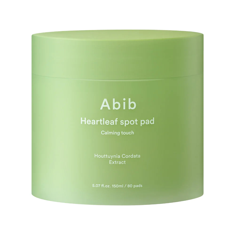 لوحة بقعة Abib Heartleaf تعمل باللمس المهدئ (75 وسادة) | Toner Pads لوحة بقعة Abib Heartleaf تعمل باللمس المهدئ (75 وسادة) | Toner Pads