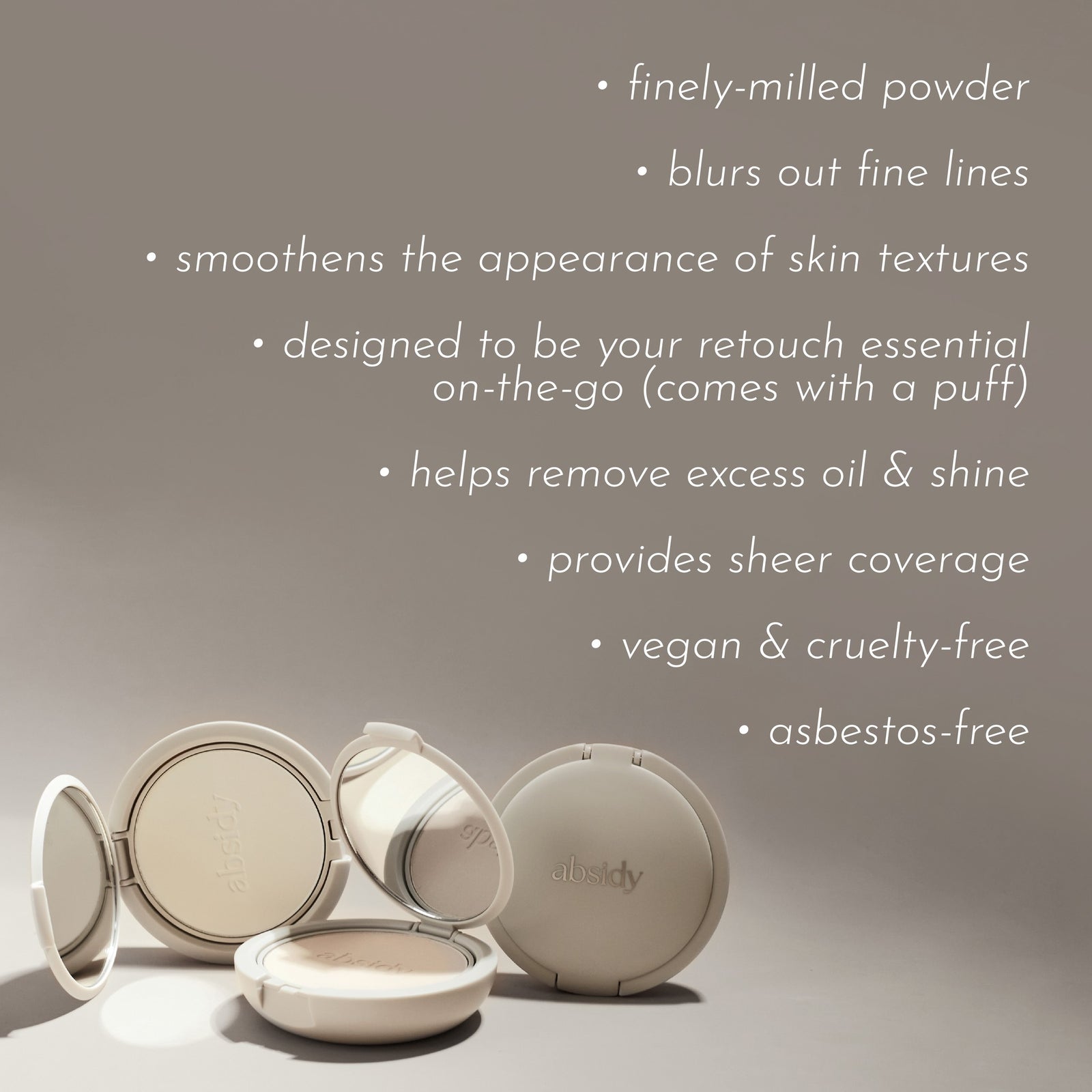 Absidy Beauty Base Complexion Blur Translucent Perfecting Powder 10.5g | Face Powder, BB Cream, CC Cream and Foundation Absidy Beauty Base Complexion Blur Translucent Perfecting Powder 10.5g | Face Powder, BB Cream, CC Cream and Foundation