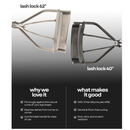 Absidy Lash Lock Eyelash Curler 1pc