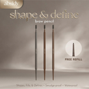 Absidy Shape & Define Brow Pencil 1pc