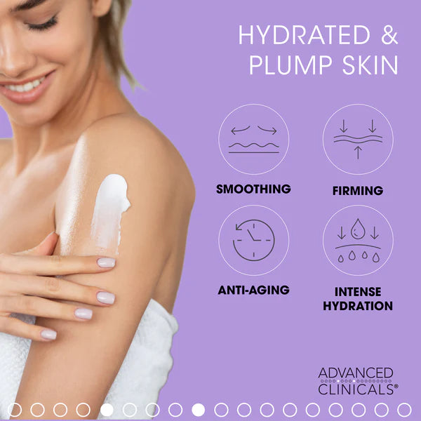 Advanced Clinicals Hyaluronic Acid Instant Skin Hydrator 454g