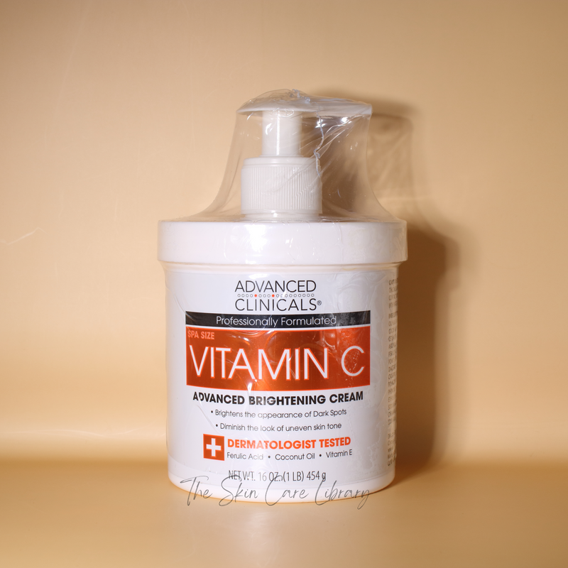 Advanced Clinicals Vitamin C Brightening Cream 454g