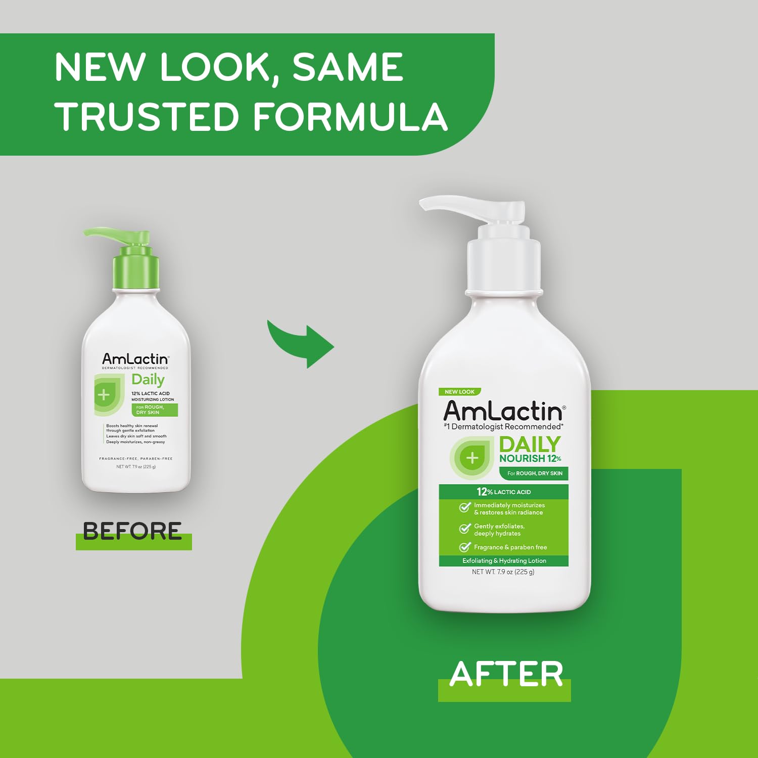 لوشن مرطب من حمض اللاكتيك 12 ٪ يوميًا من أملاكتين 225 جم | Body Lotion لوشن مرطب من حمض اللاكتيك 12 ٪ يوميًا من أملاكتين 225 جم | Body Lotion