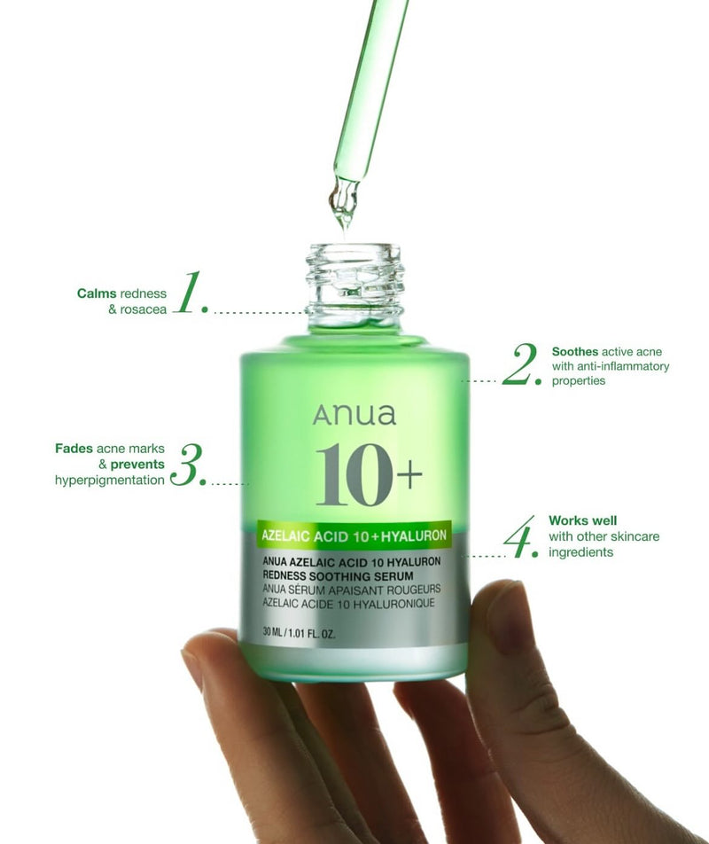 Anua Azelaic Acid 10 Hyaluron Redness Soothing Serum 30ml