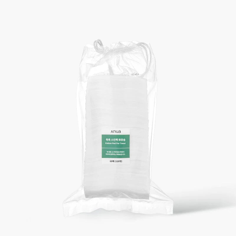 Anua Cotton Pad For Toner 1pack x 60pads | Cotton Pads and Cleansing Wipes Anua Cotton Pad For Toner 1pack x 60pads | Cotton Pads and Cleansing Wipes