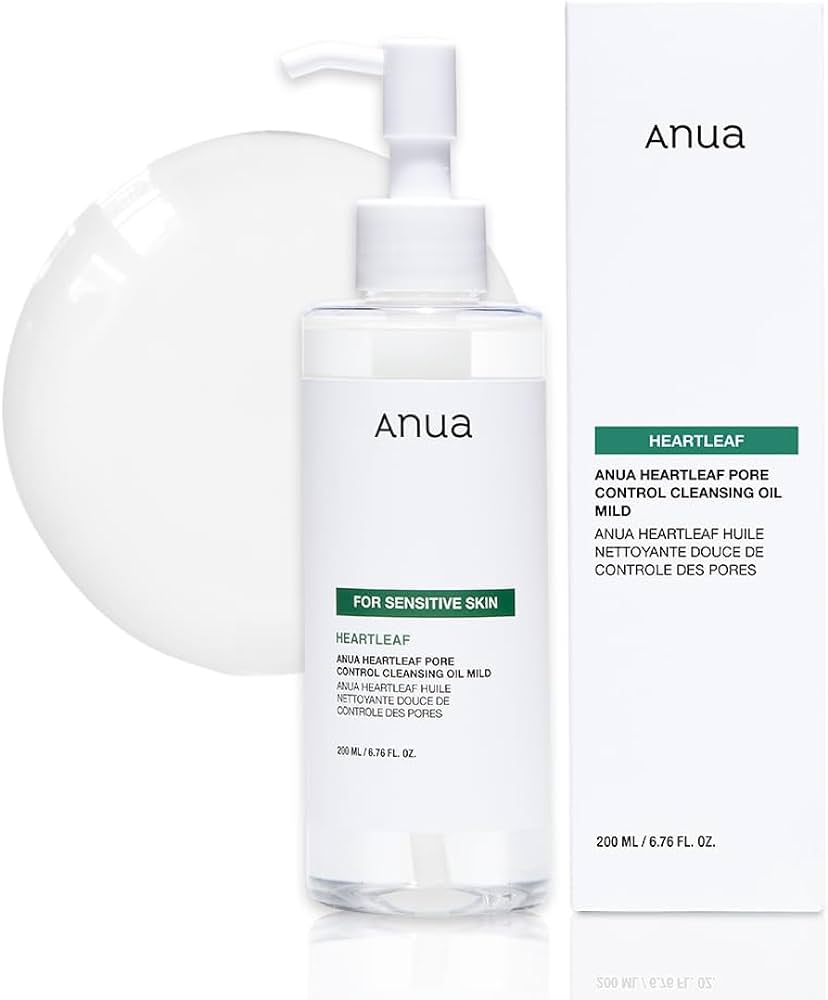 Anua Heartleaf Pore Control Cleansing Oil Mild 200ml | Cleansing Oil and Balm Anua Heartleaf Pore Control Cleansing Oil Mild 200ml | Cleansing Oil and Balm