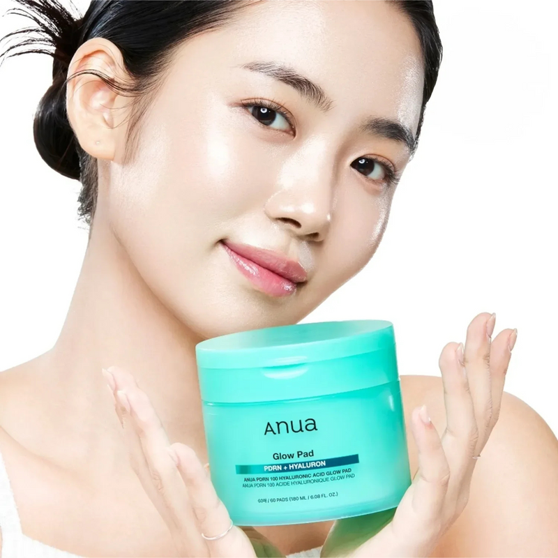Anua PDRN 100 Hyaluronic Acid Glow Pad 60 Pads