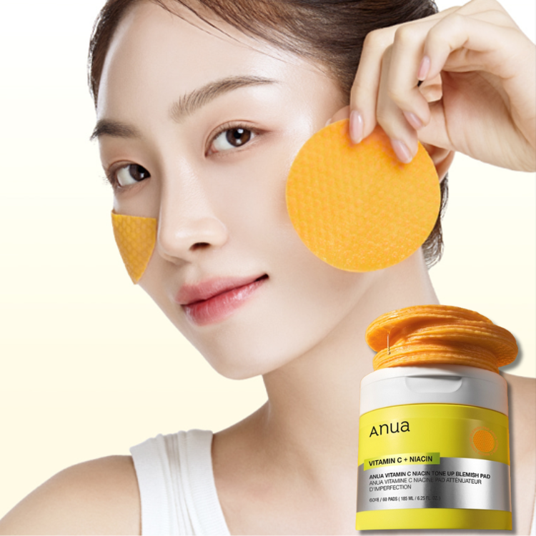 Anua Vitamin C Niacin Tone Up Blemish Pad 60 Pads