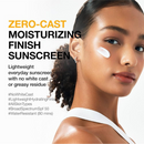 Anua Zero-Cast Moisturizing Finish Sunscreen SPF50 50ml