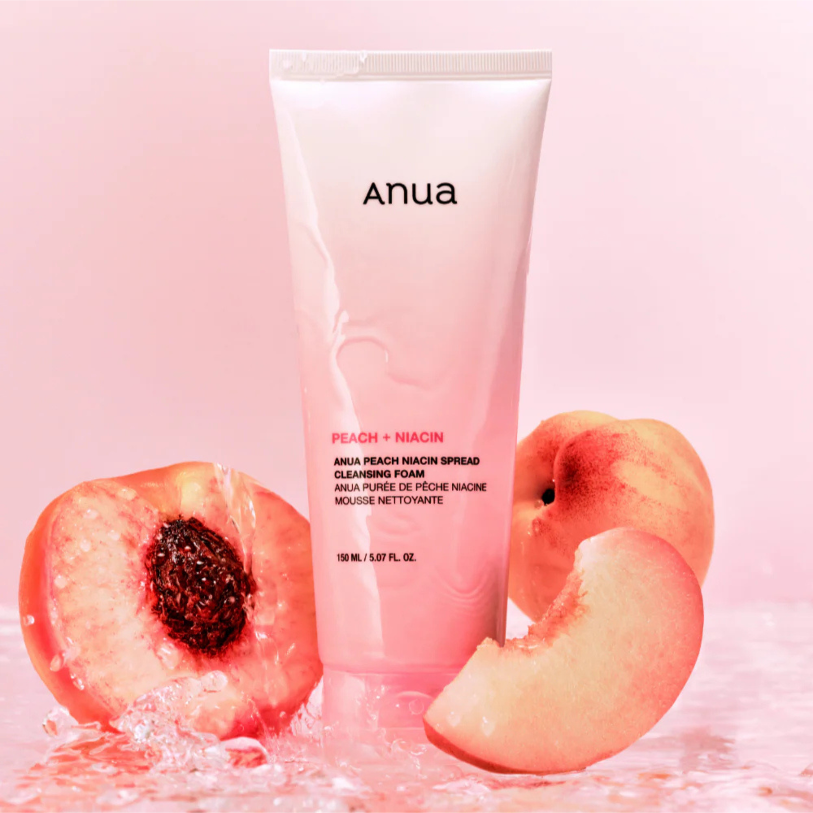 Anua Peach Niacin Spread Cleansing Foam 150ml anua-peach-niacin-spread-cleansing-foam-150ml
