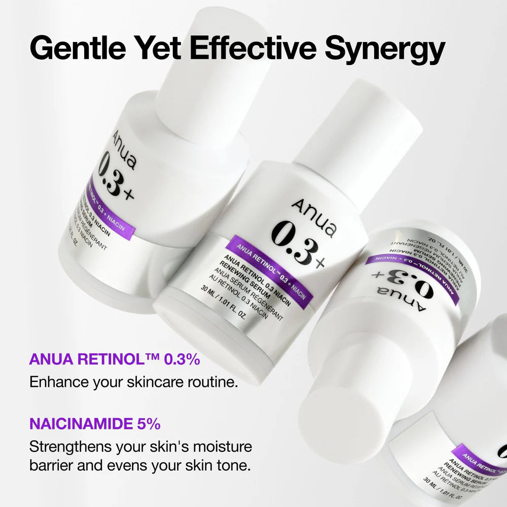 Anua Retinol 0.3% Niacin Renewing Serum 30ml