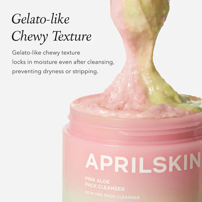 APRILSKIN Pink Aloe Pack Cleanser 120g