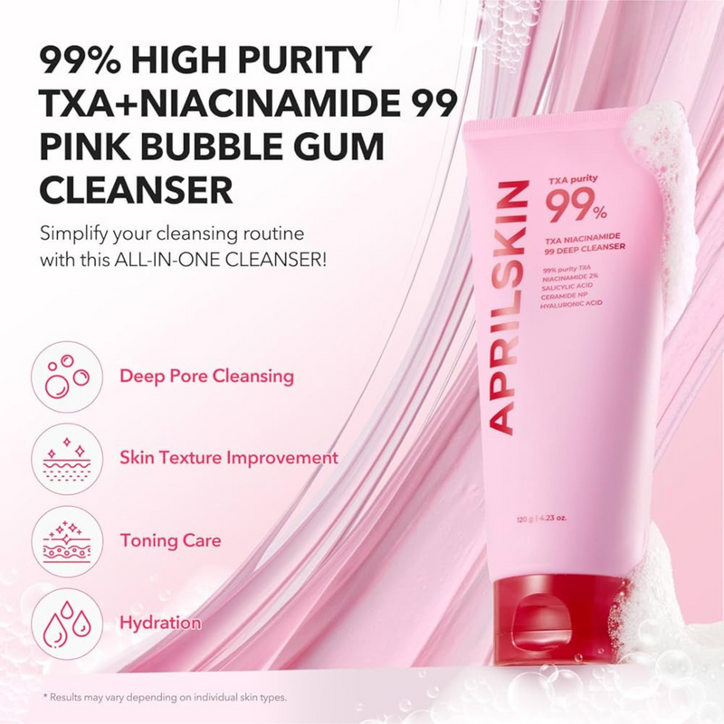 APRILSKIN TXA Niacinamide 99 Deep Cleanser 120g