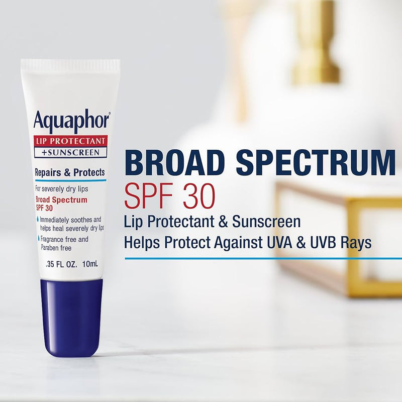 Aquaphor Lip Protectant + Sunscreen SPF30 10ml