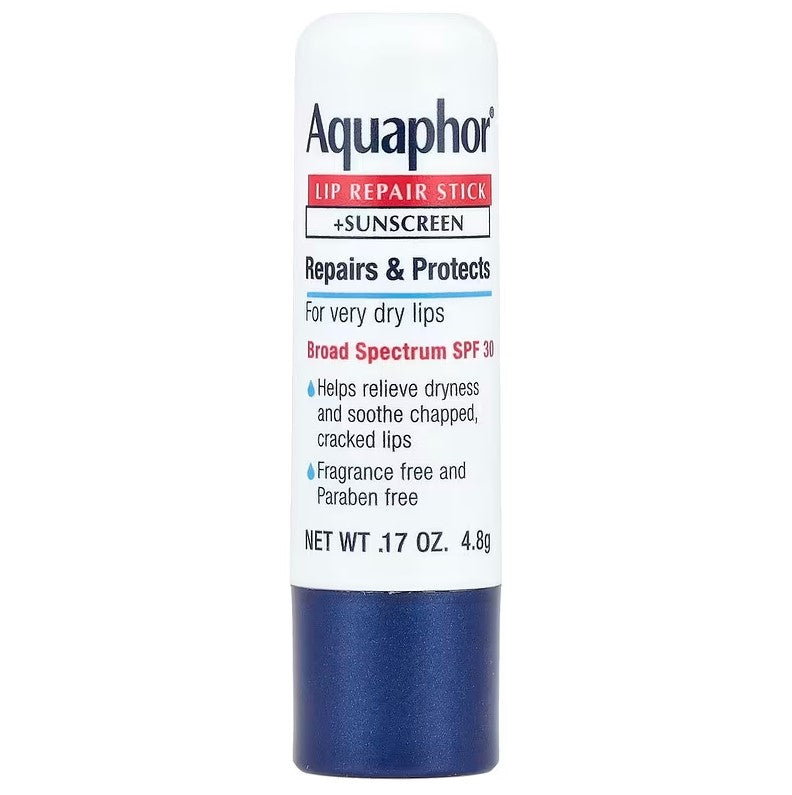 Aquaphor Lip Repair Stick + Sunscreen SPF30 4.8g