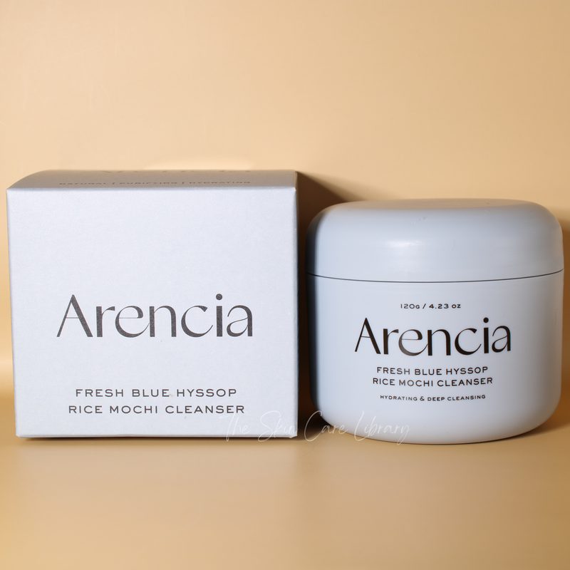 Arencia Fresh Blue Hyssop Rice Mochi Cleanser 120g