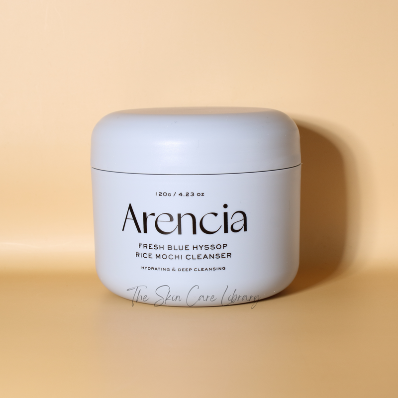 Arencia Fresh Blue Hyssop Rice Mochi Cleanser 120g