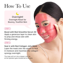 Arencia Red Collagen Jello Mask 1pc