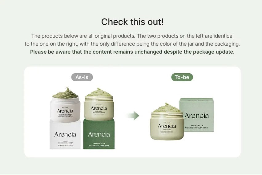 Arencia Fresh Green Rice Mochi Cleanser 120g arencia-fresh-green-rice-mochi-cleanser-120g