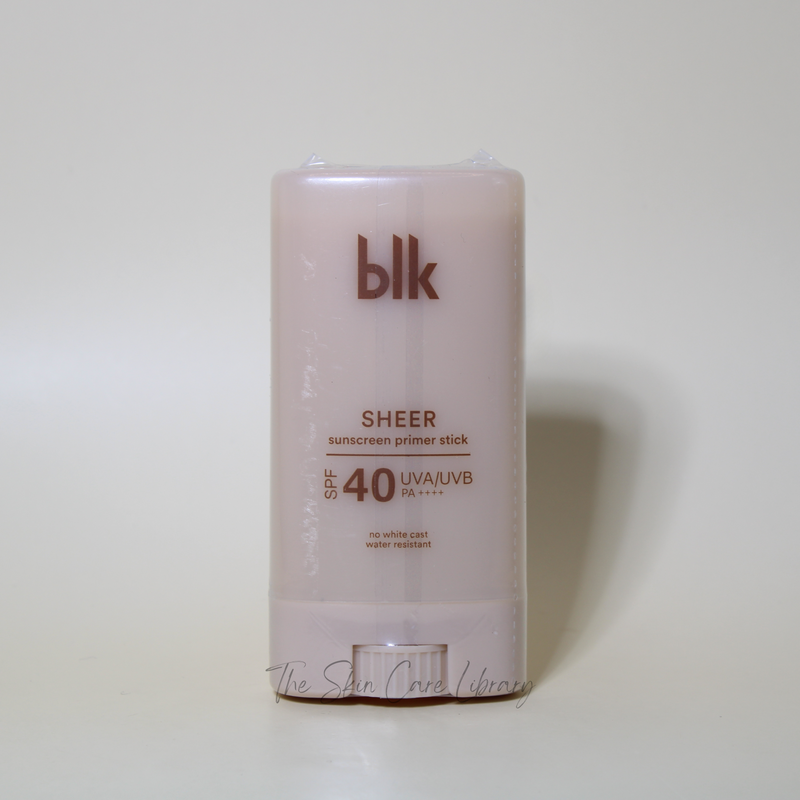 blk Cosmetics Sheer Sunscreen Primer Stick SPF40 15g