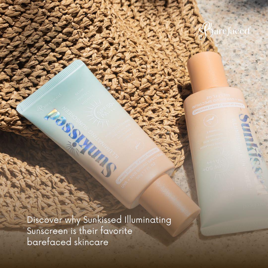Barefaced Sunkissed Illuminating Sunscreen 50g | Sunscreen Barefaced Sunkissed Illuminating Sunscreen 50g | Sunscreen