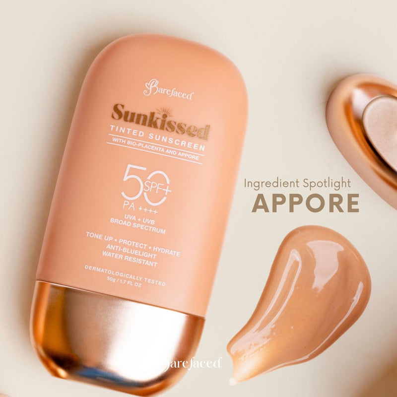 Barefaced Sunkissed Tinted Sunscreen SPF50 50g