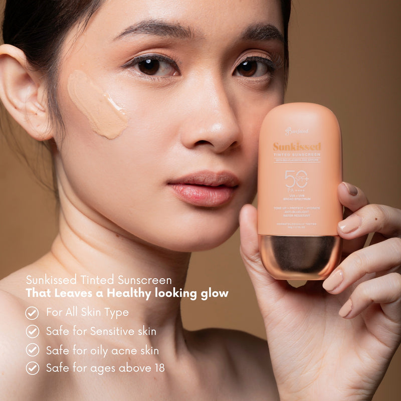 Barefaced Sunkissed Tinted Sunscreen SPF50 50g