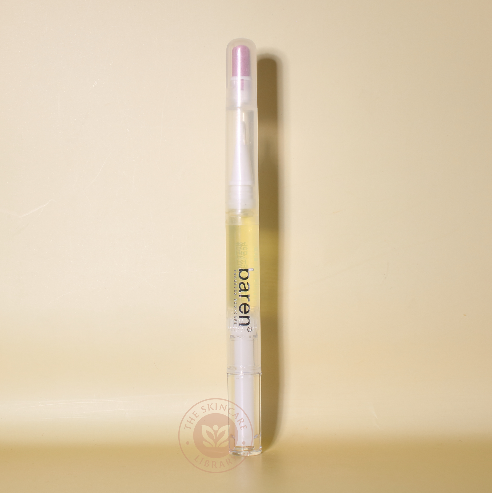 Baren Dual Effect Nail and Cuticle Care Essence Oil Pen with Ceramic Pusher 2ml | Cuticle Nail Oil