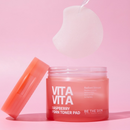 Be The Skin Vitavita Raspberry PDRN Toner Pad 60 Pads