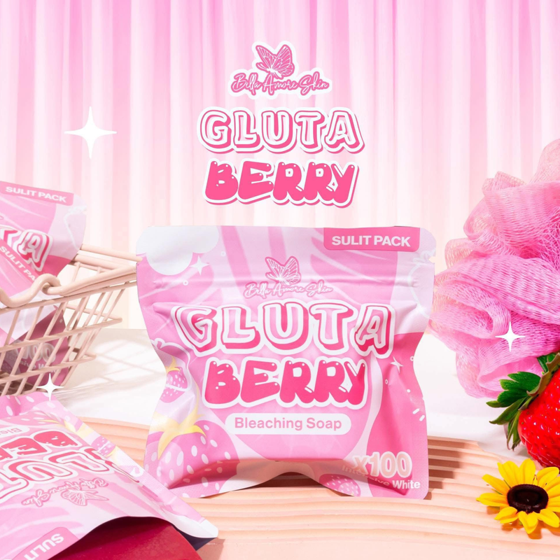 Bella Amore Skin Gluta Berry Bleaching Soap 50g