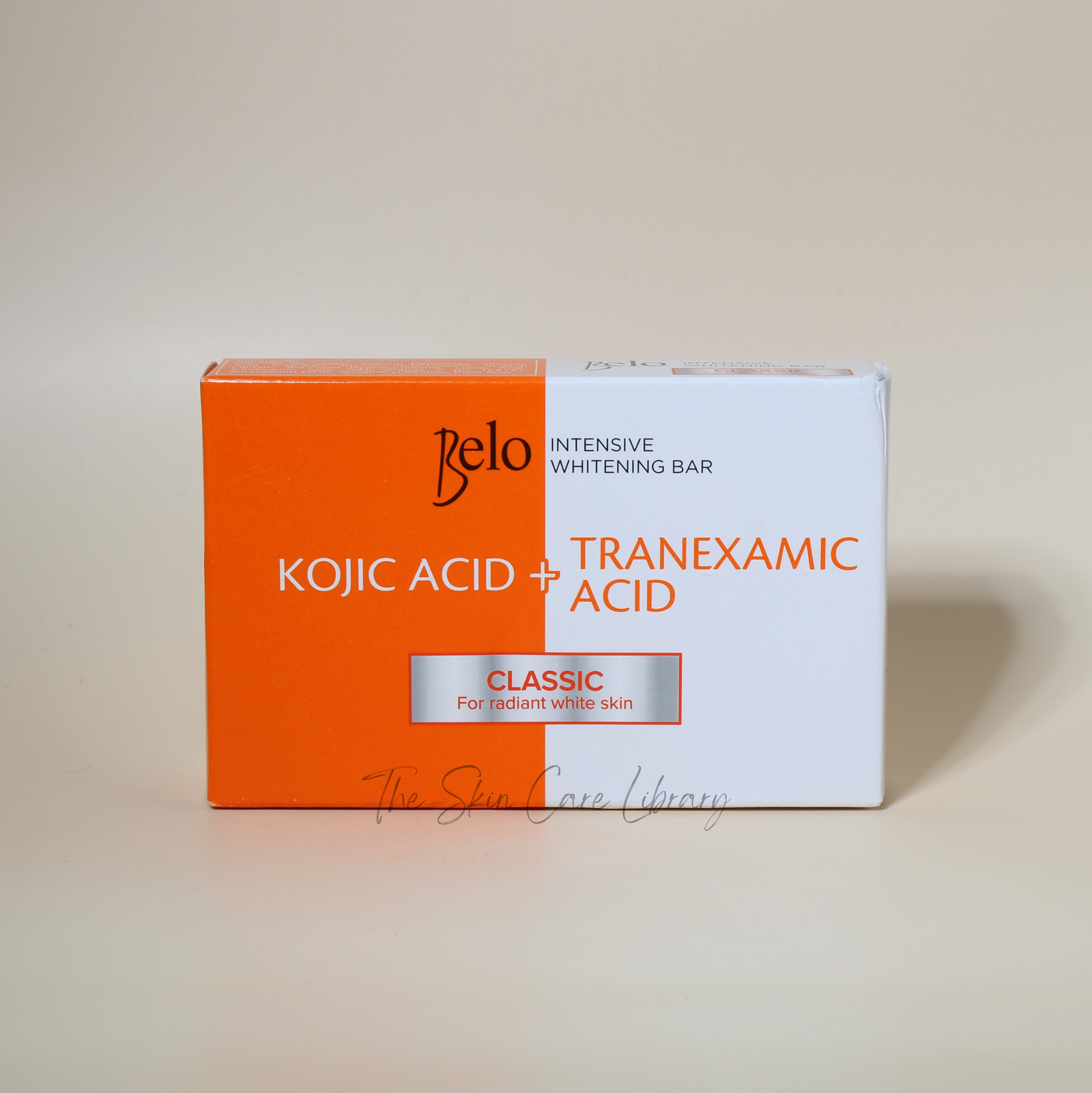 Belo Essentials Kojic Acid + Tranexamic Acid Intensive Whitening Bar Classic 65g | Soap Belo Essentials Kojic Acid + Tranexamic Acid Intensive Whitening Bar Classic 65g | Soap