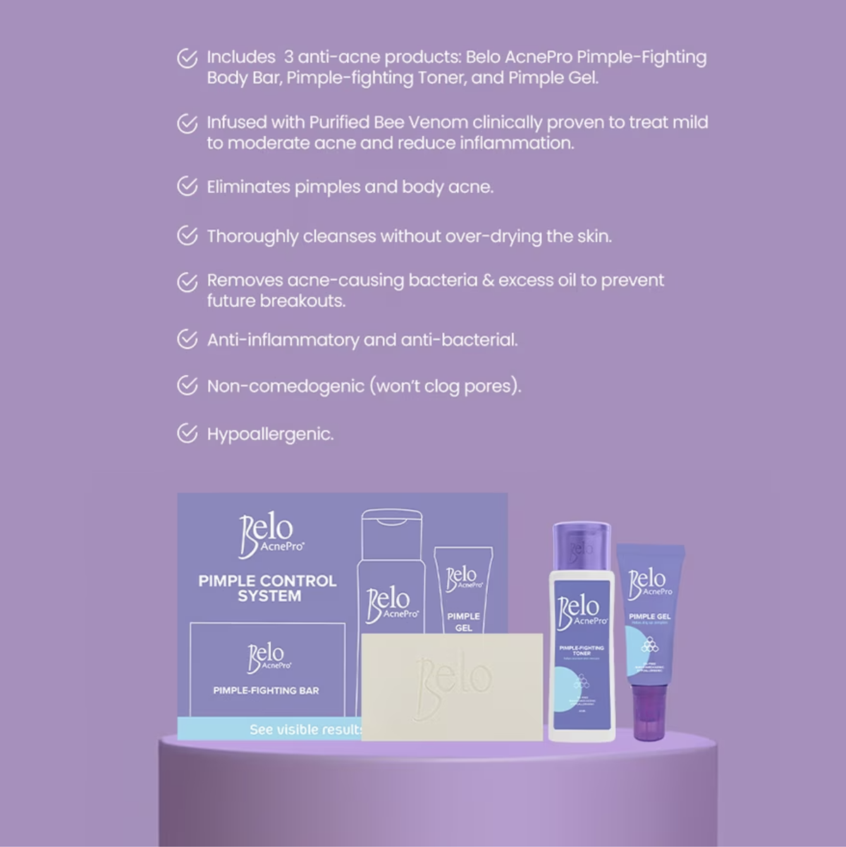 belo glutathione causes pimples AcnePro Pimple Control System 1 Set Glutathione rich foods | كريم جلوتاثيون ميدي بيل Style:Package of Six