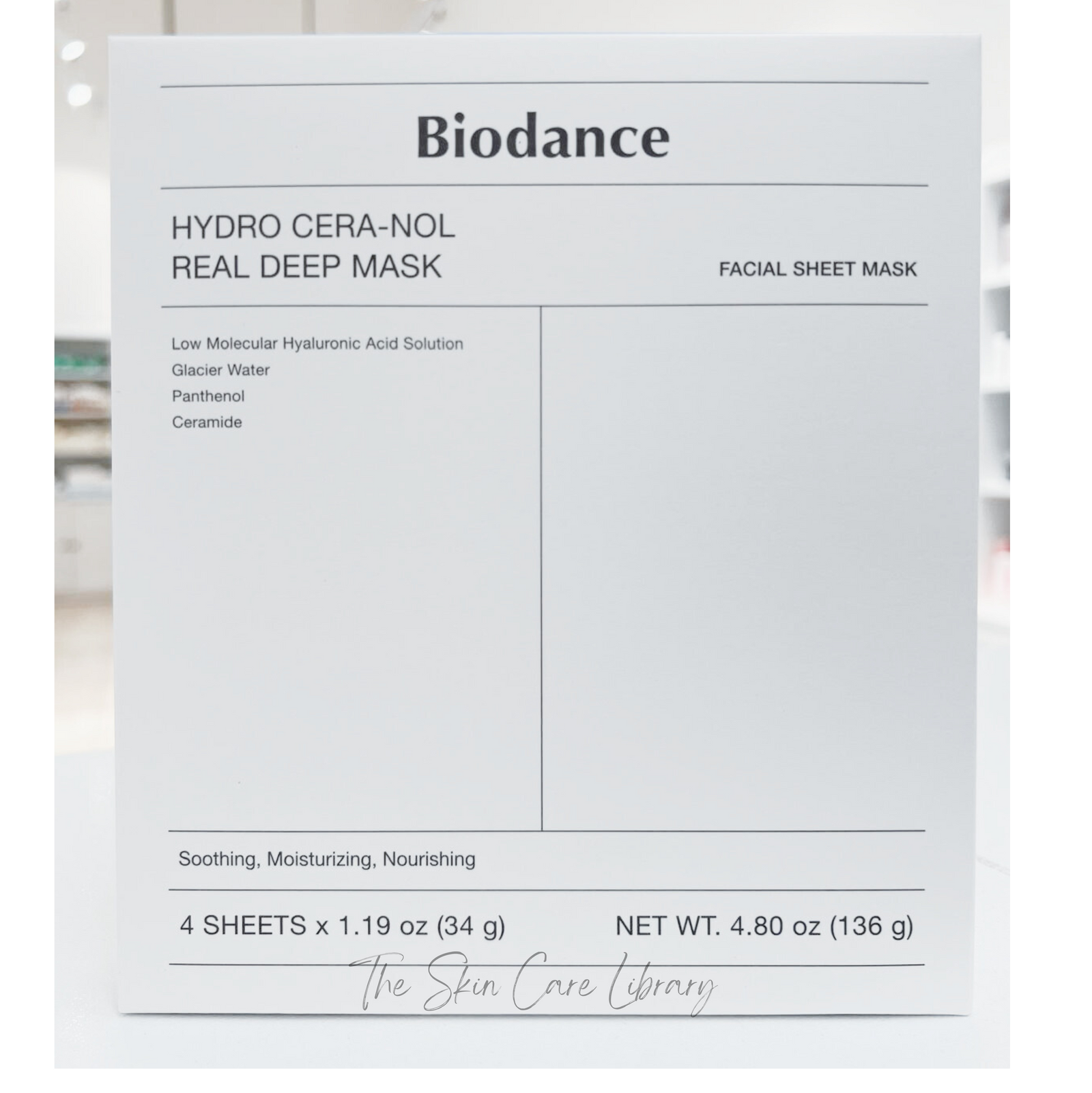 Biodance Hydro Cera-Nol Real Deep Mask | Sheet Mask Biodance Hydro Cera-Nol Real Deep Mask | Sheet Mask