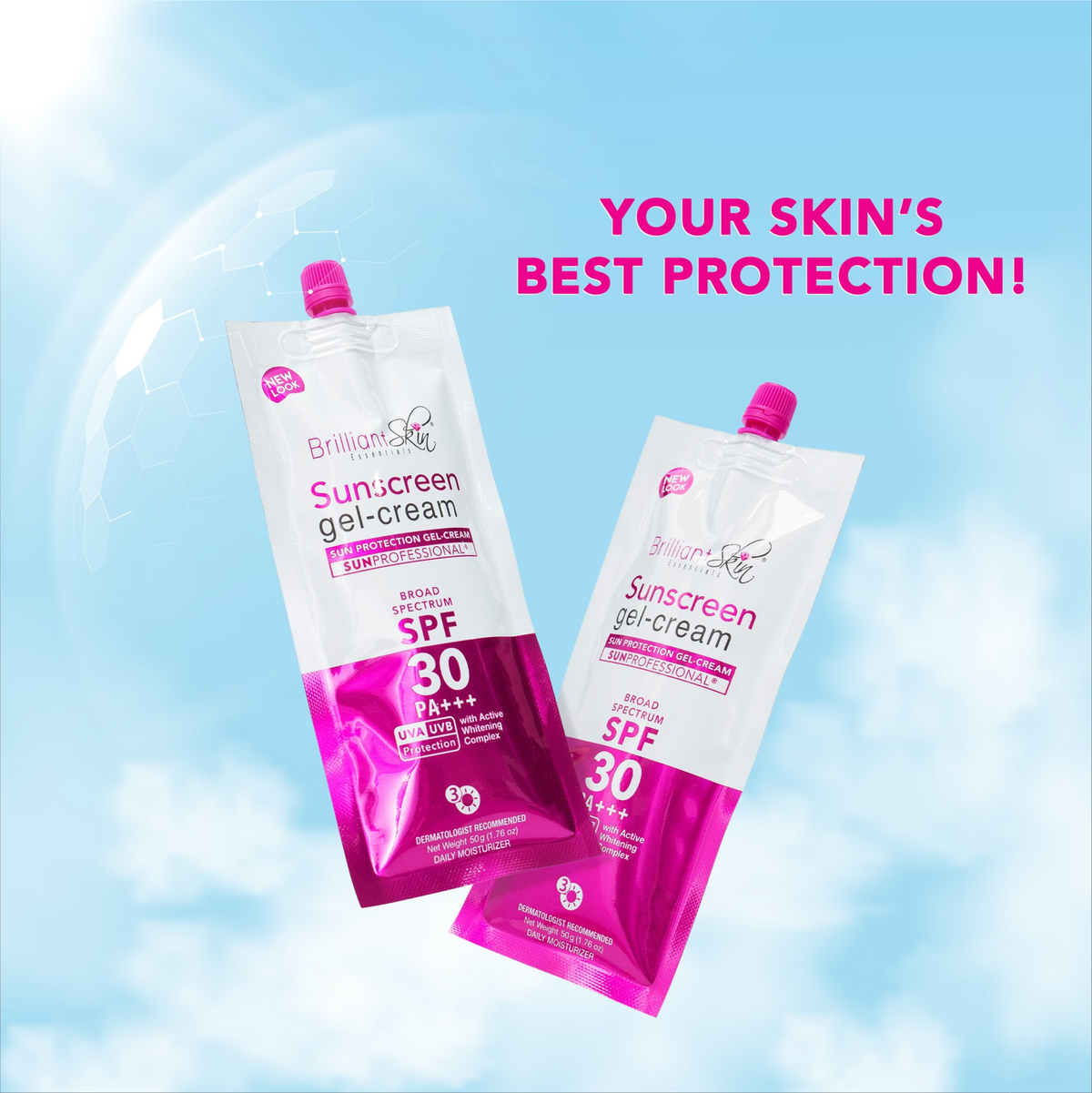 Brilliant Skin Essentials Sunscreen Gel-Cream SPF30